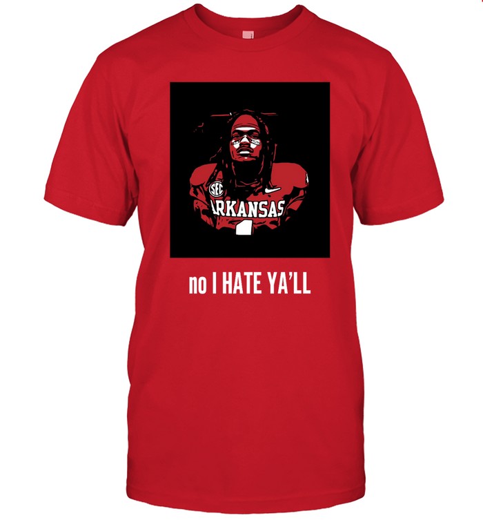 Tusky Love No I Hate Ya'll Shirt