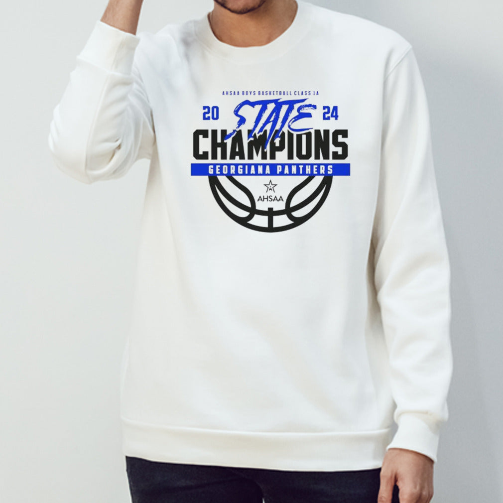 2024 AHSAA Boys Basketball 1A State Champions Georgiana Panthers Shirts