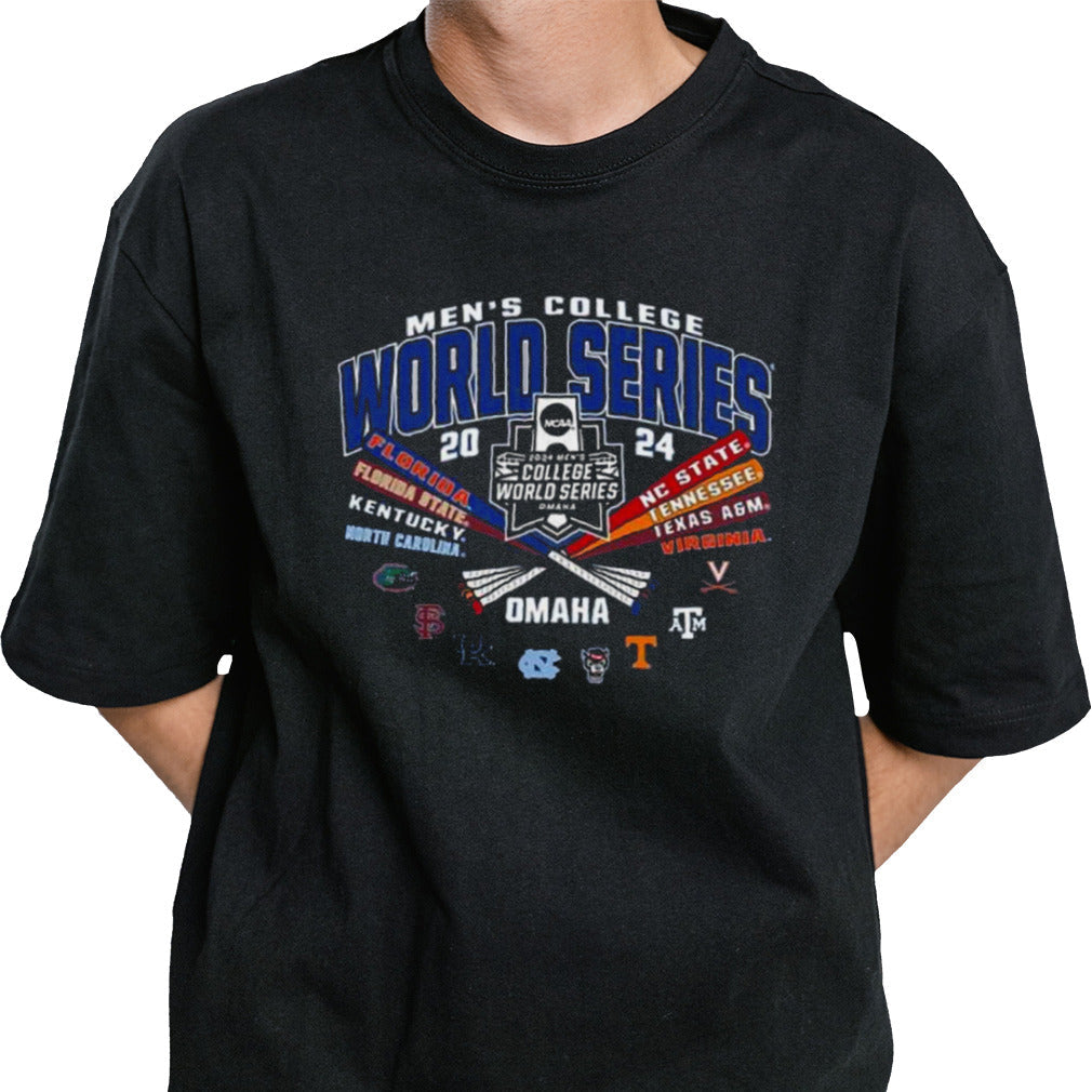 2024 NCAA Men’s College World Series 8 Team Omaha shirt
