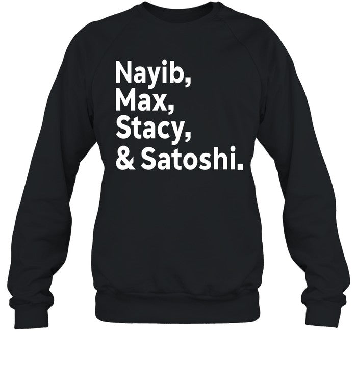 Nayib Max Stacy & Satoshi Hoodie