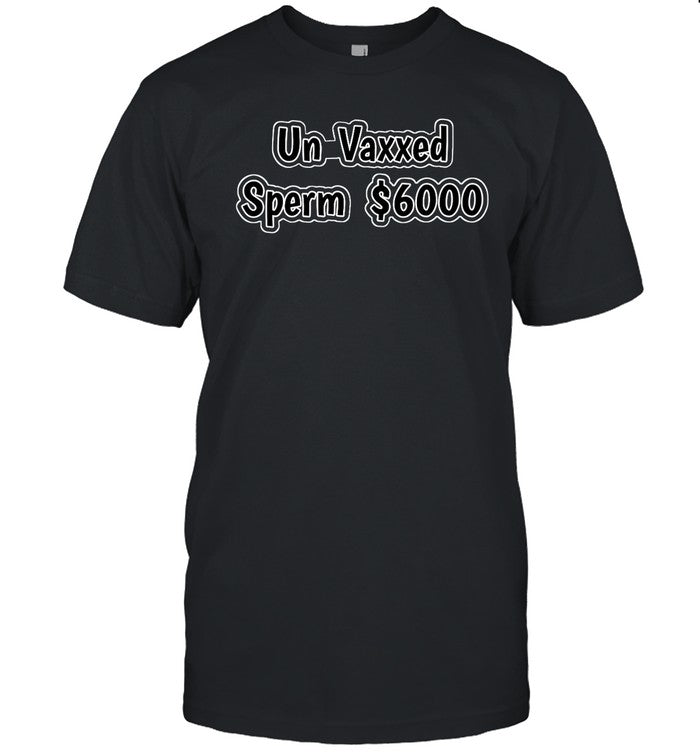 Jonathan Wearing Un Vaxxed Sperm $6000 Shirt