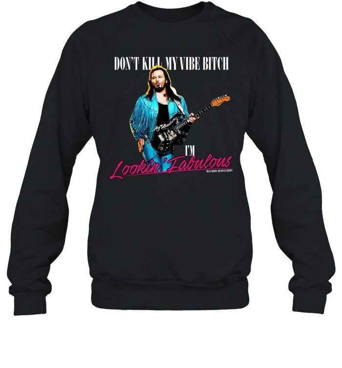 Don't Kill My Vibe Bitch I'm Lookin Fabulous Hoodie