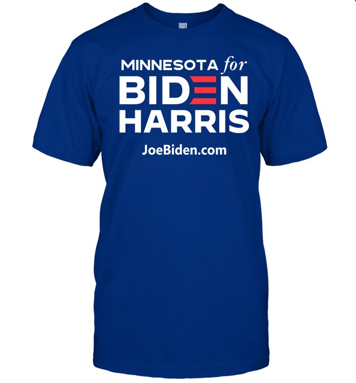 Minnesota For Biden Harris Joebiden.Com Long Sleeved T-Shirt