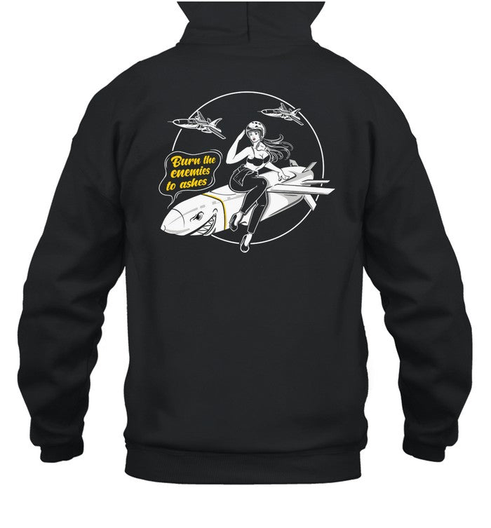 Osinttechnical Burn The Enemies To Ashes Hoodie