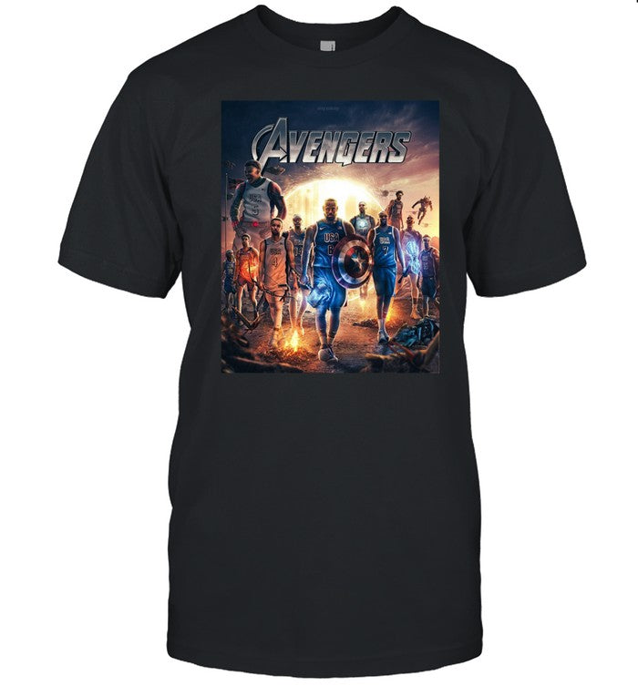 Usa Basketball Avengers Shirt
