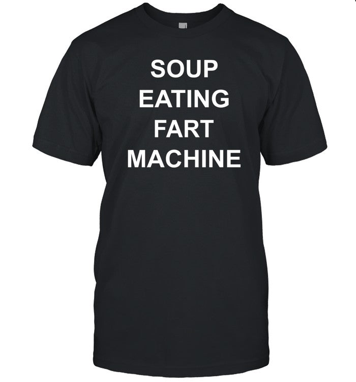 Old Jewish Men Wearing Soup Eating Fart Machine Tee
