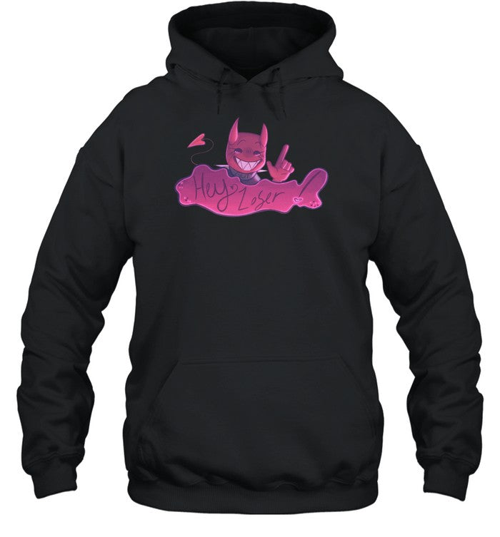 Funny Gutsluvr Signature Hey Loser Hoodie
