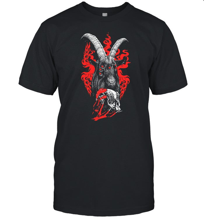 Baphomet Goat Devil Hexed Hooves Shirt