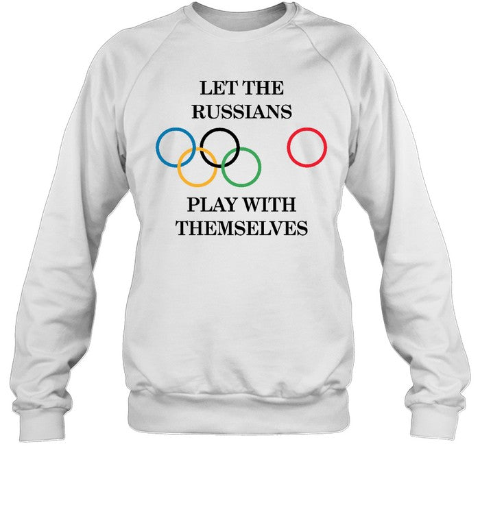 Let The Russians Play With Themselves Hoodie