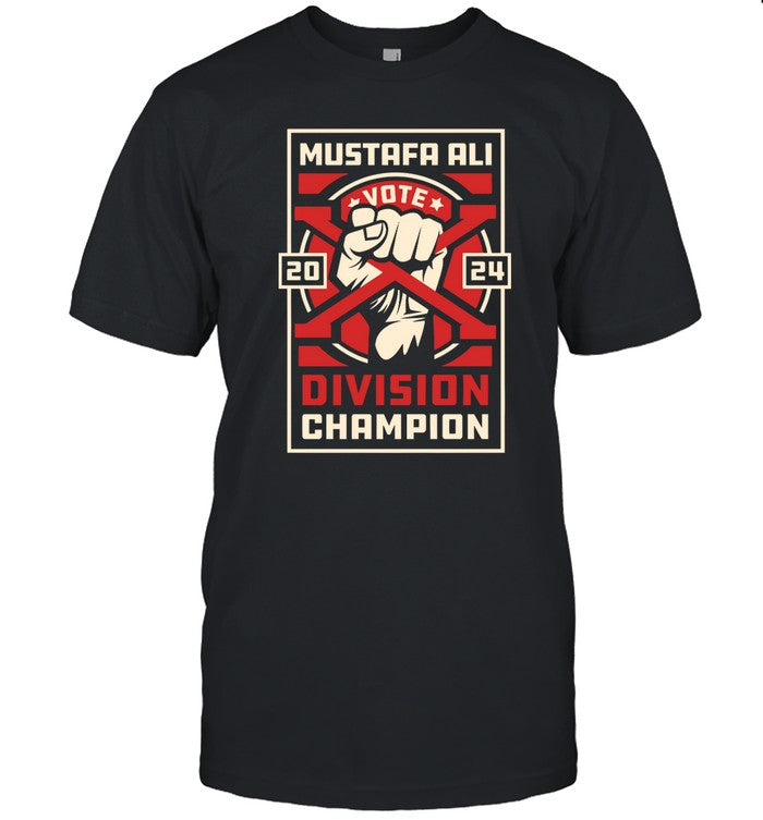 Tna Mustafa Ali For X-Division Champion Shirt