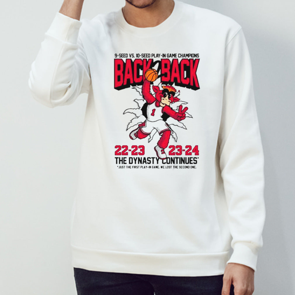 9-Seed Vs 10-Seed Play-In Game Champions Back 2 Back 2022-2024 The Dynasty Continues Shirts