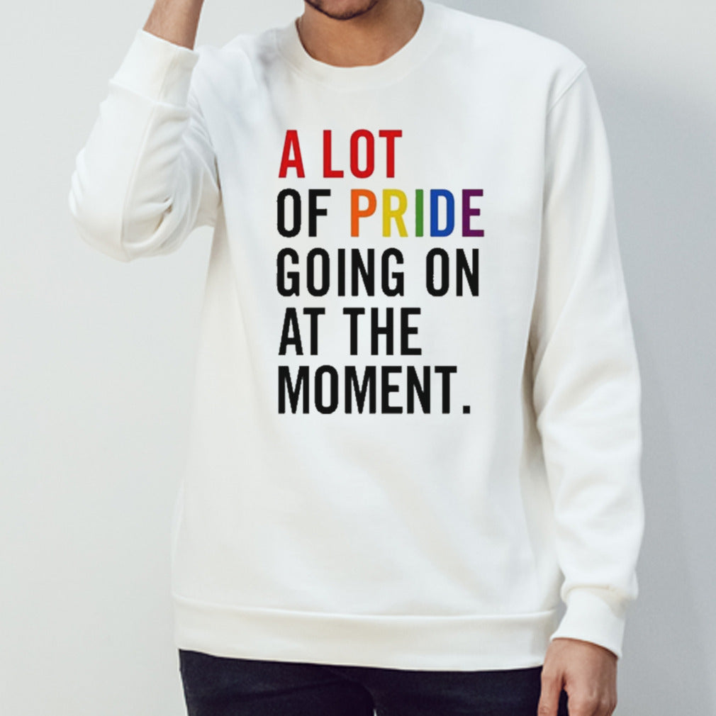 A Lot Of Pride Going On At The Moment shirt