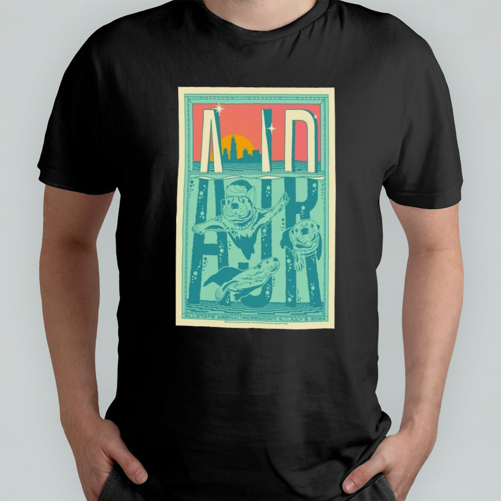 AJR Band July 3 2024 Allstate Arena Rosemont Chicago Poster Shirt