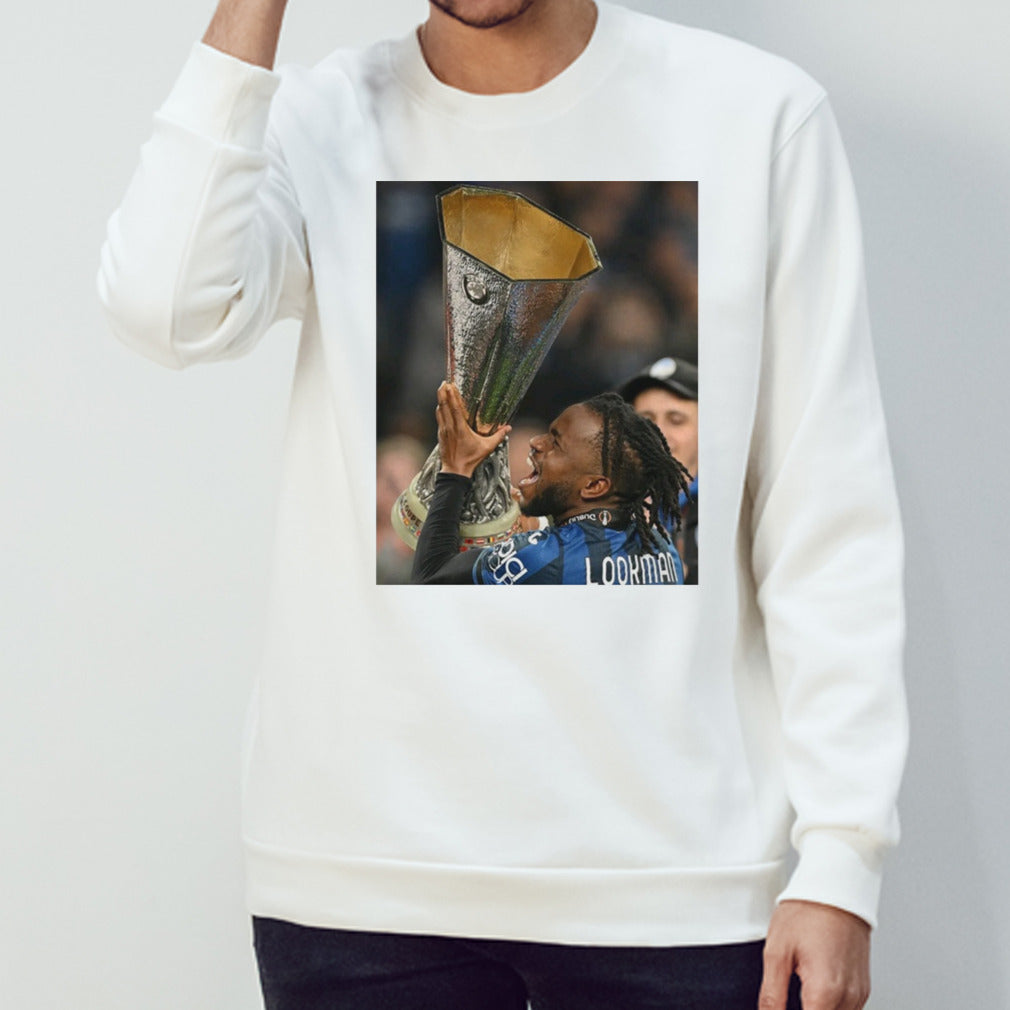 Ademola Lookman Scores Hat trick as Atalanta Fc Wins 1st Ever Europa League Trophy T Shirt