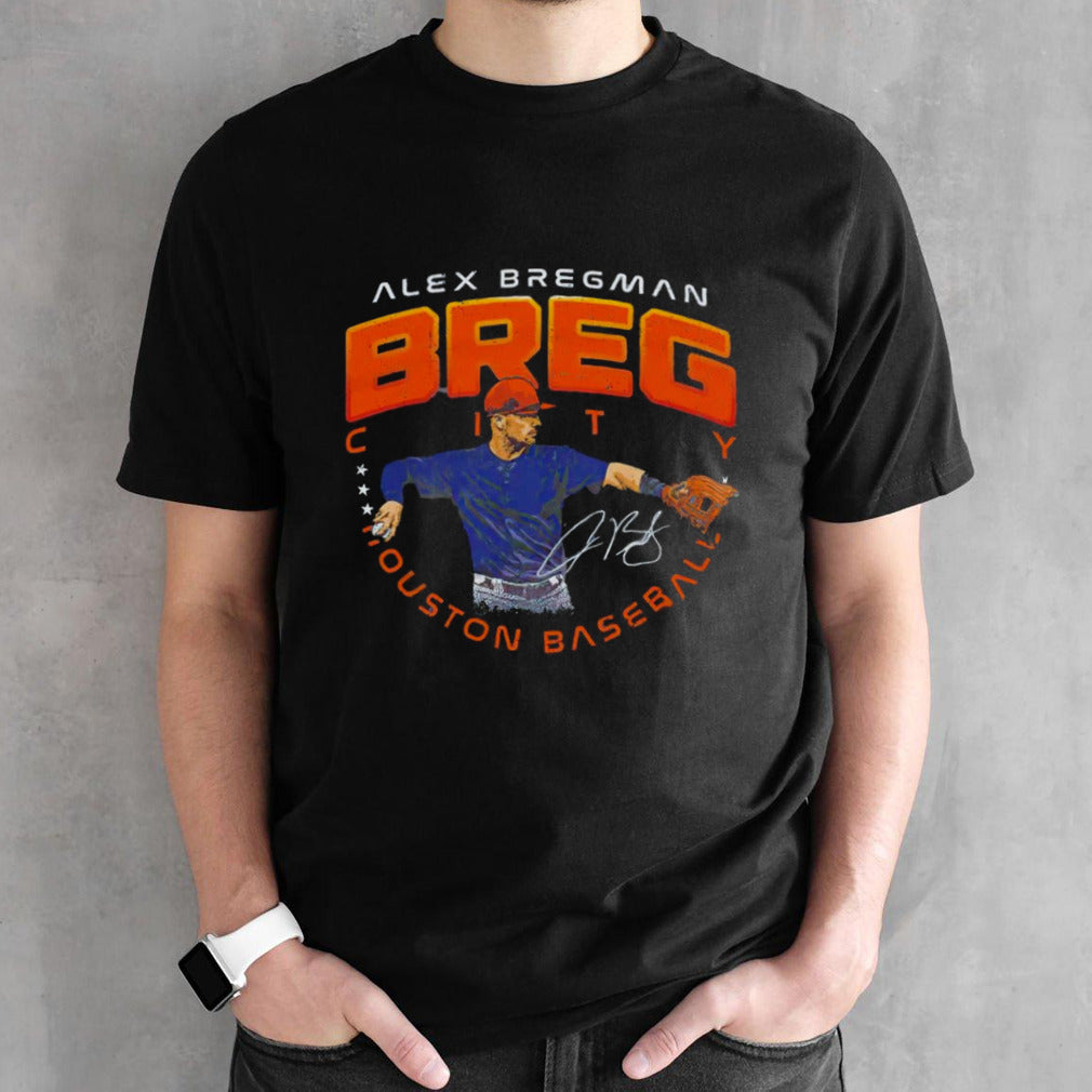 Alex Bregman Houston Astros Breg signature shirt