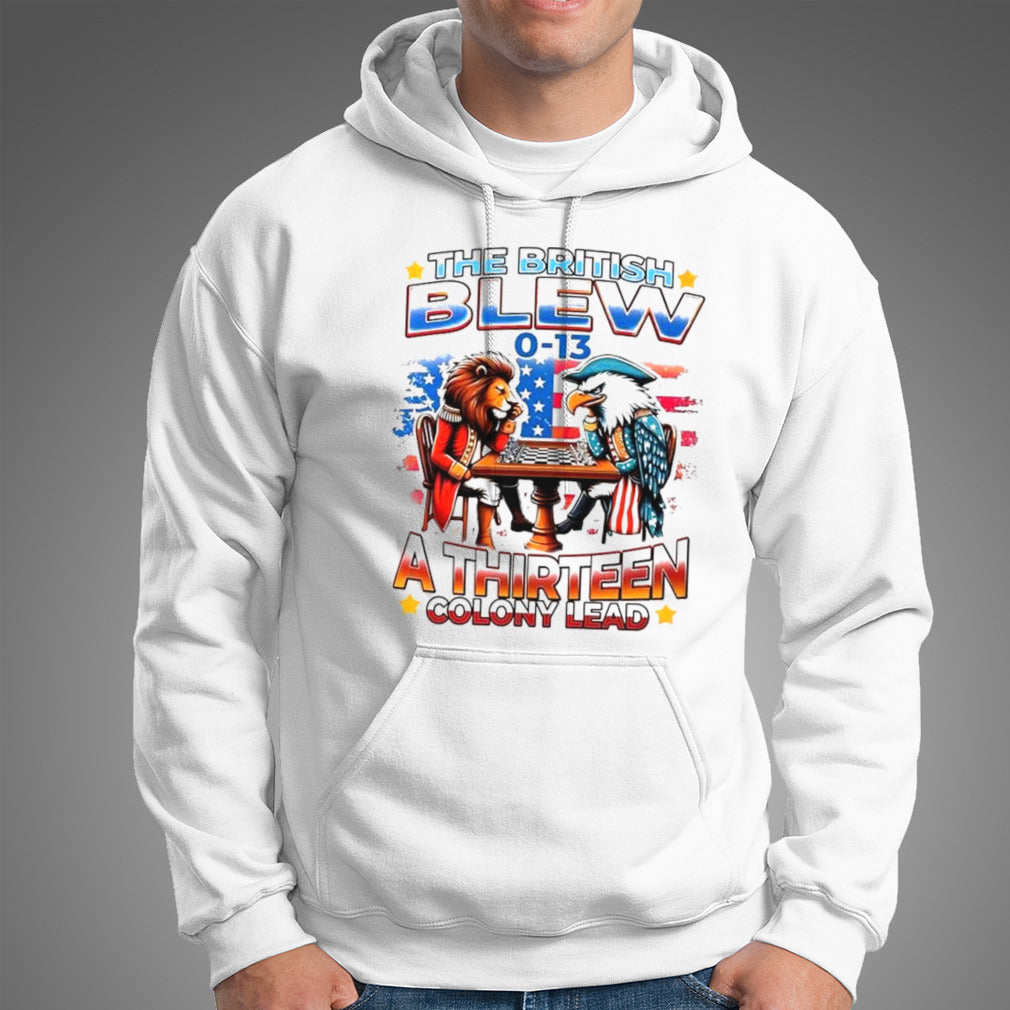 American Patriot The British Blew 13 Colony Lead Shirt
