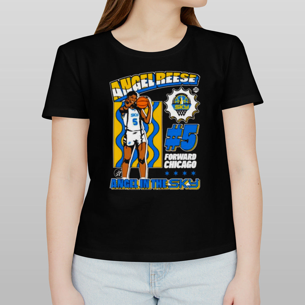 Angel Reese 5 Forward Chicago Angel In The Sky Shirt