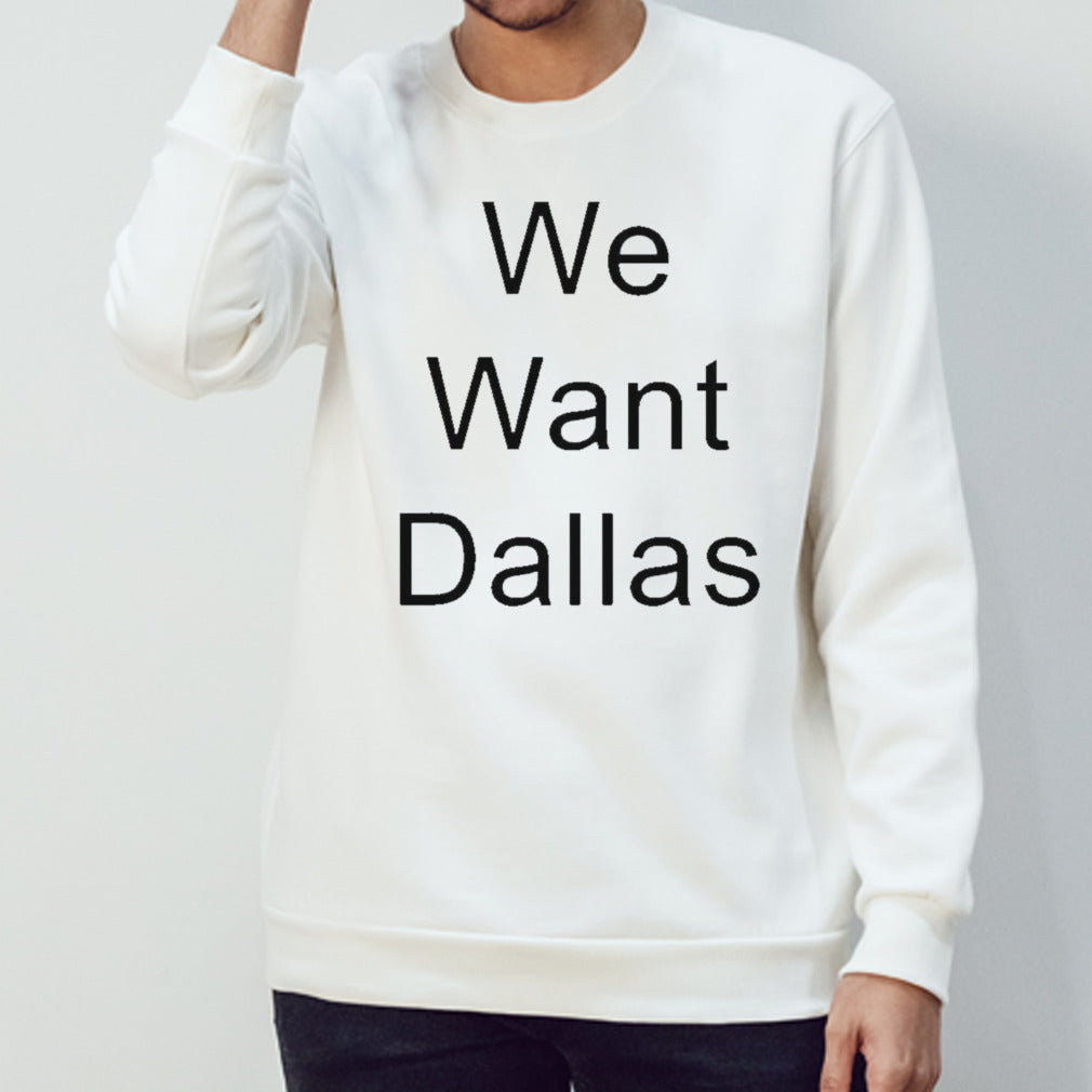 Anthony Edwards We Want Dallas shirt