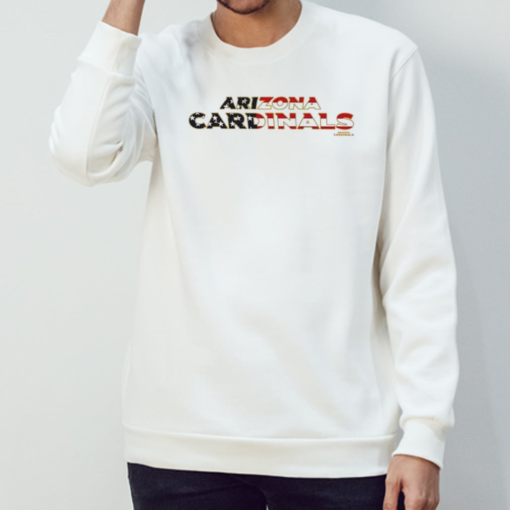 Arizona Cardinals Flag Script Franklin Shirt