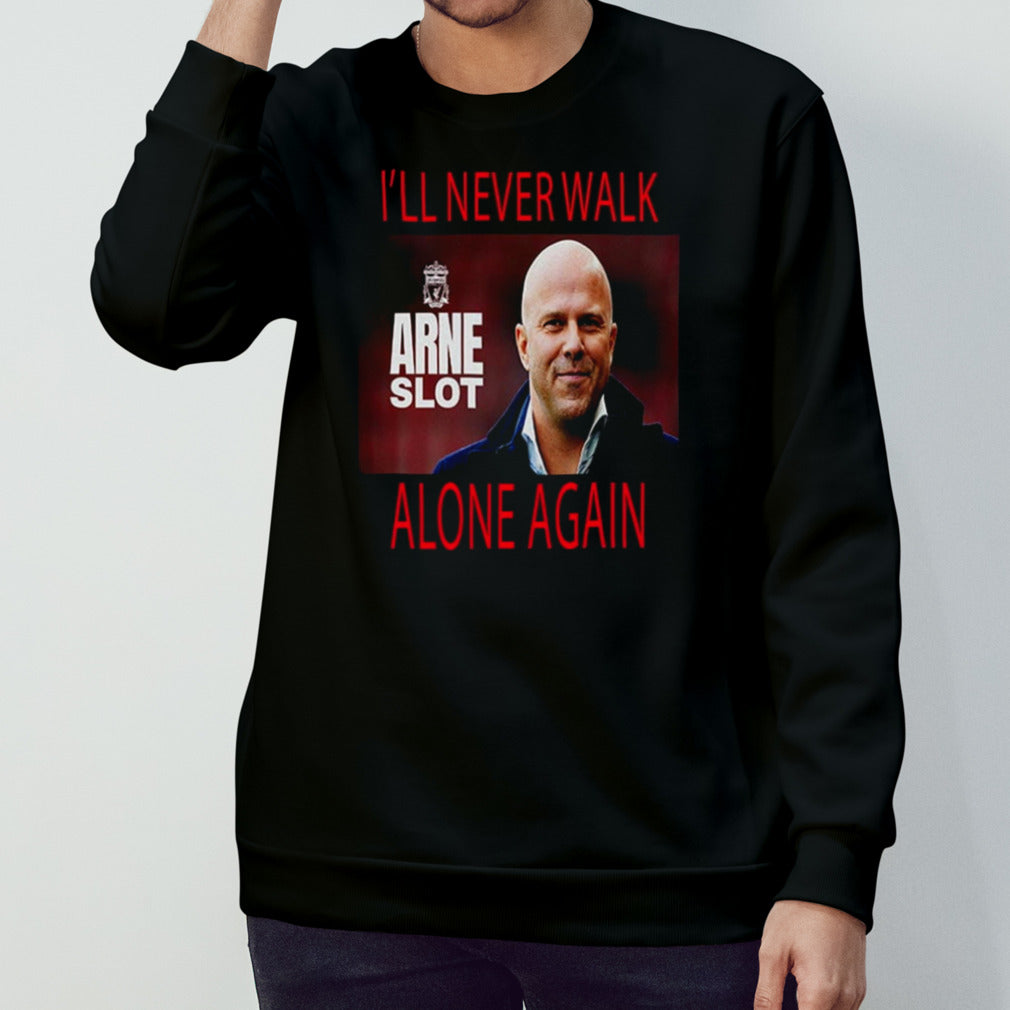 Arne Slot Become The New Head Coach For Liverpool FC In The 2024 Premier League shirt