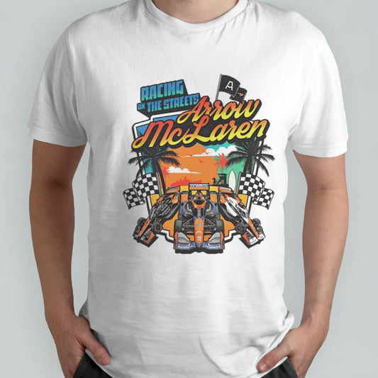 Arrow McLaren 2024 Racing the Streets shirts