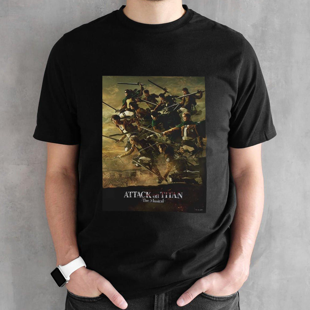 Attack On Titan The Musical Will Play Live On Stage In New York In October 2024 shirt