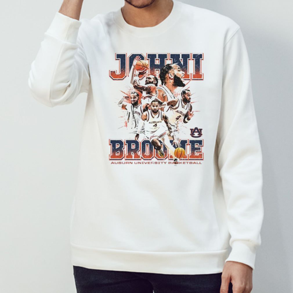 Auburn Tigers Ncaa Mens’s Basketball Johni Broome Auburn University Basketball T-shirts
