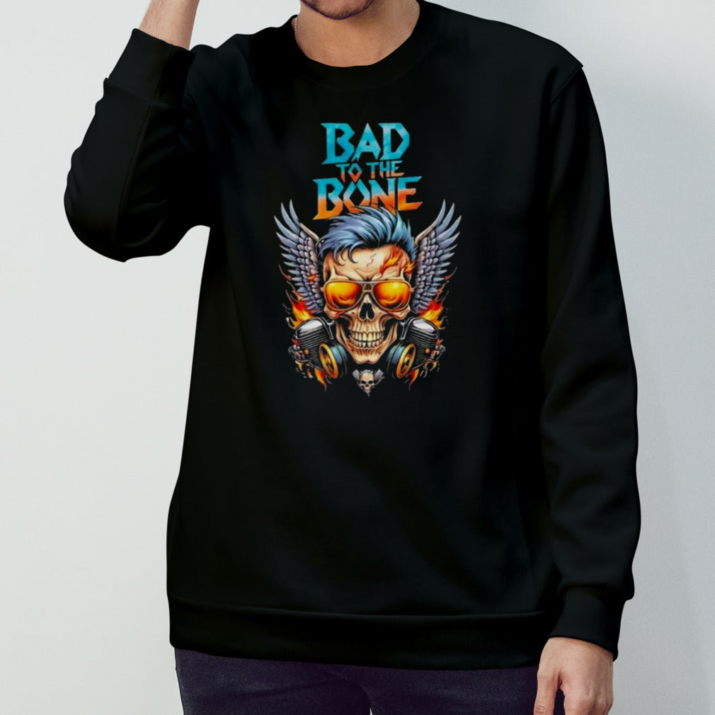 Bad To The Bone Skull Shirt