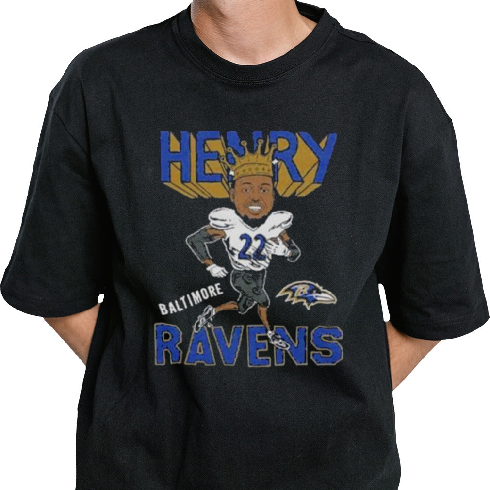 Baltimore Ravens Derrick Henry The King shirt