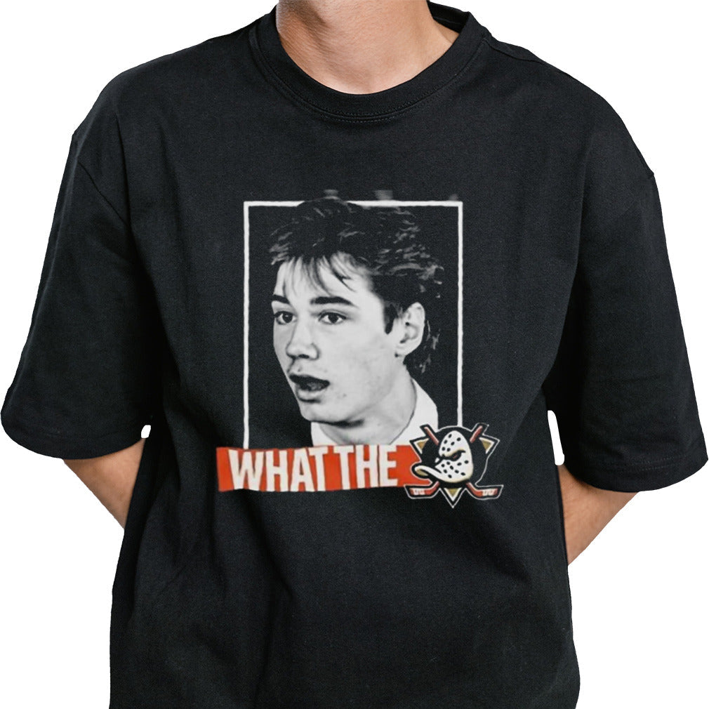 Beckett Sennecke What The Anaheim Ducks T-Shirt