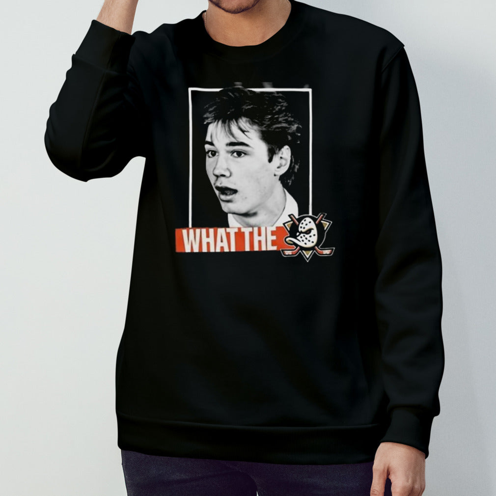 Beckett Sennecke What The Anaheim Ducks T-Shirt