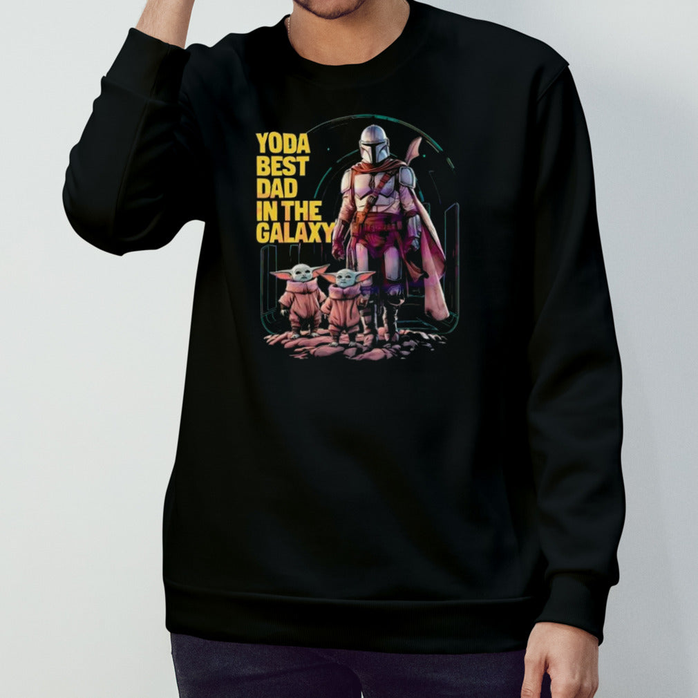 Best Dad In The Galaxy Cartoon Characters 2024 T-shirt