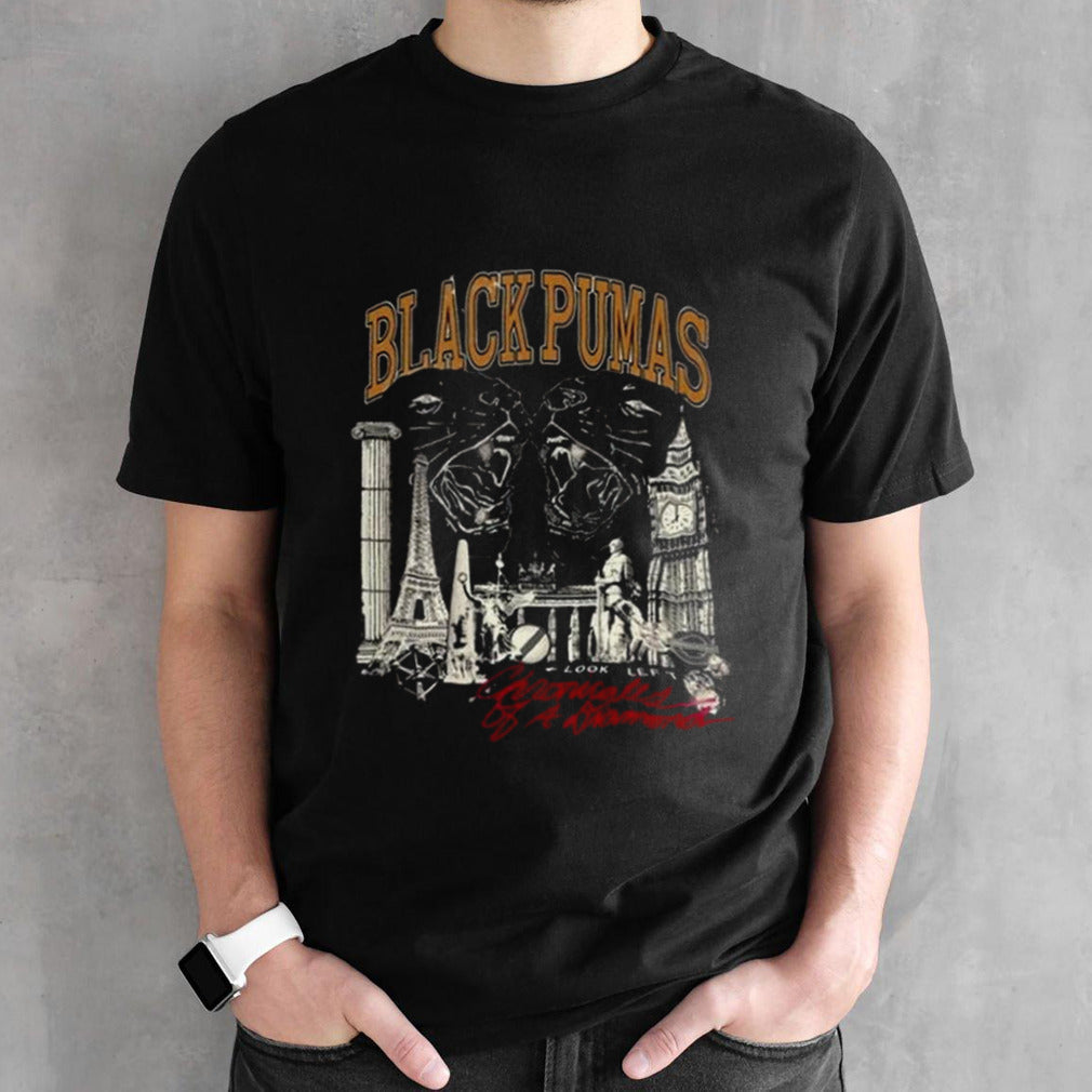 Black Pumas Uk – Eu Tour T-shirt