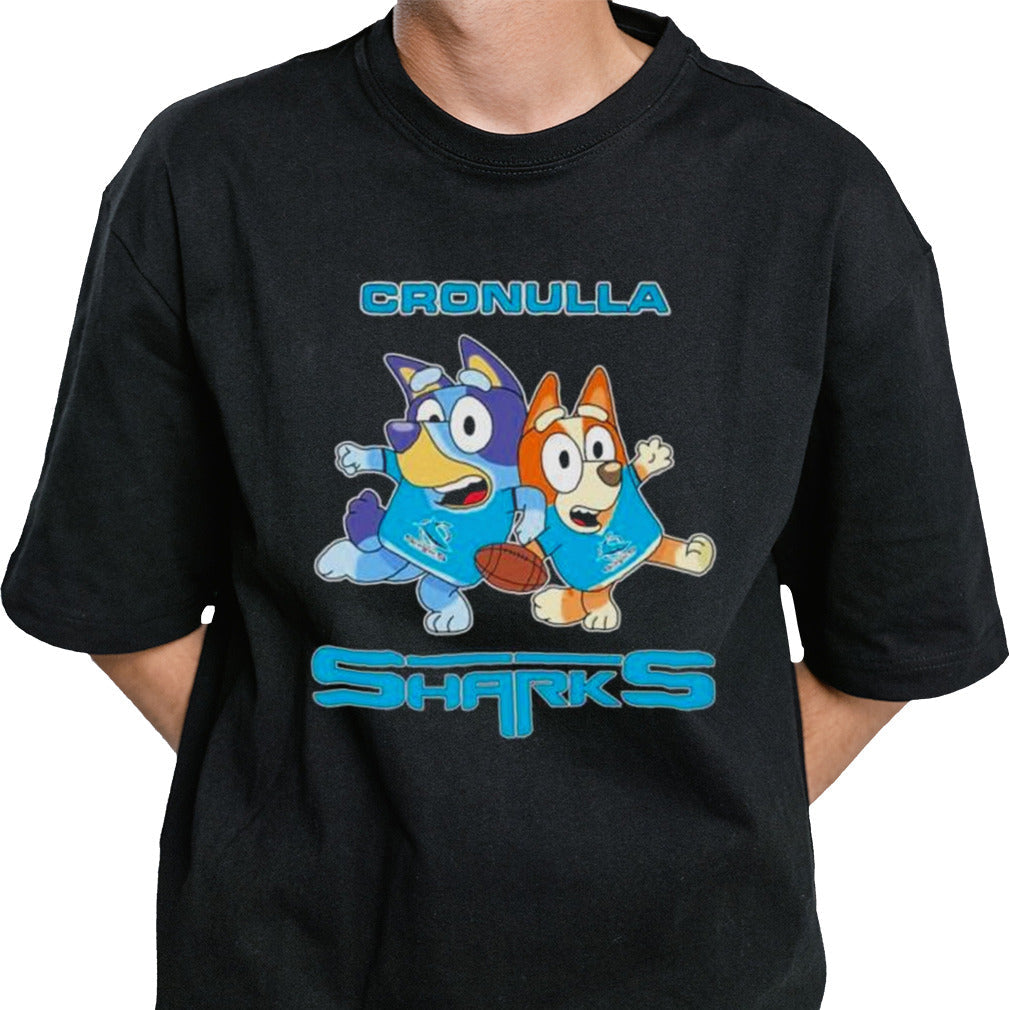 Bluey Cronulla Sharks Shirt