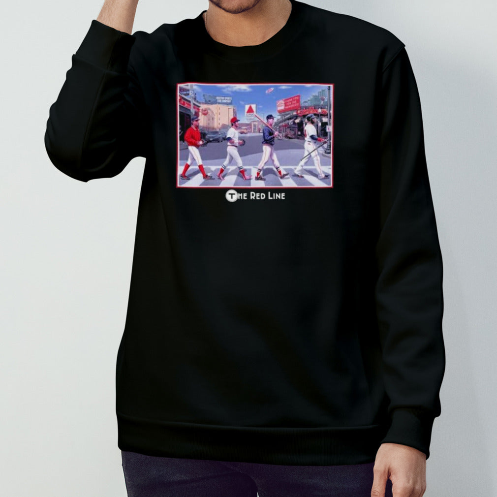 Boston Red Sox The Red Line Abbey Road Shirt
