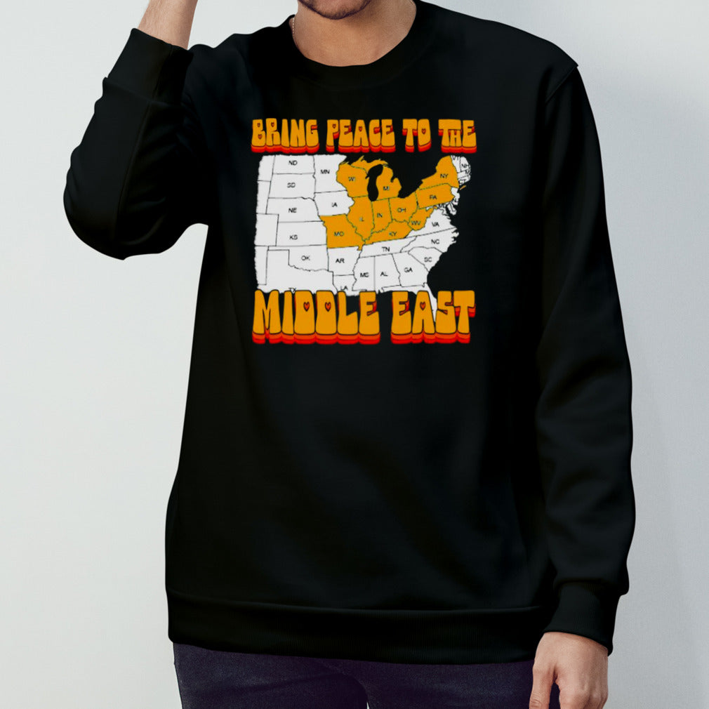 Bring peace to the middle east shirt
