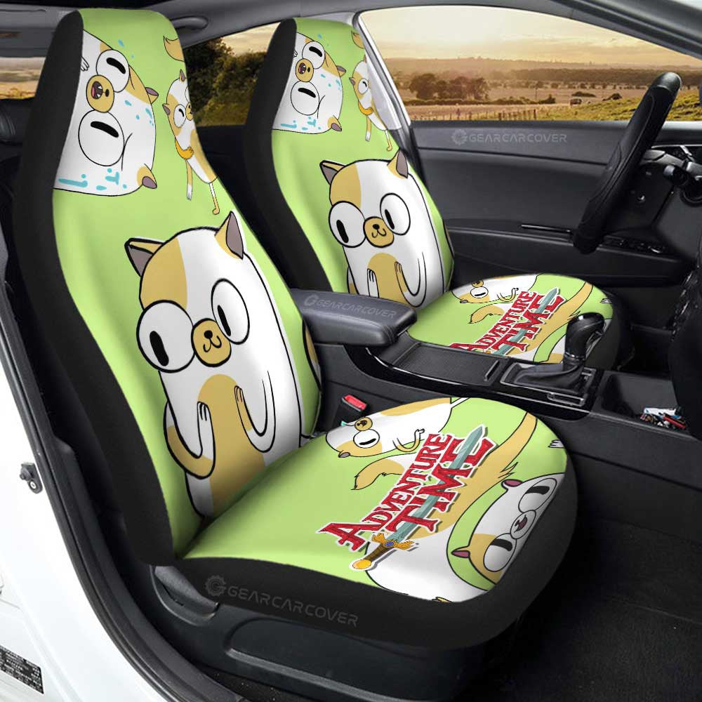 Cake Adventure Time Car Seat Covers Custom Cartoon Car Accessories