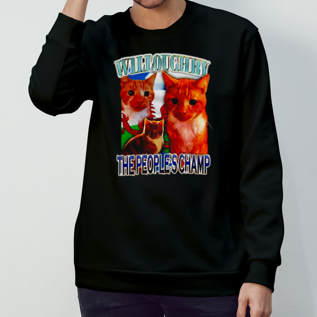 Cat willoughby the people’s champ shirt