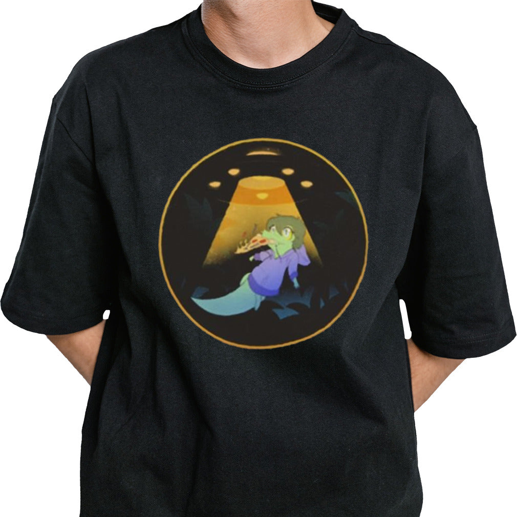 Cavemanon Space Pizza T-shirt