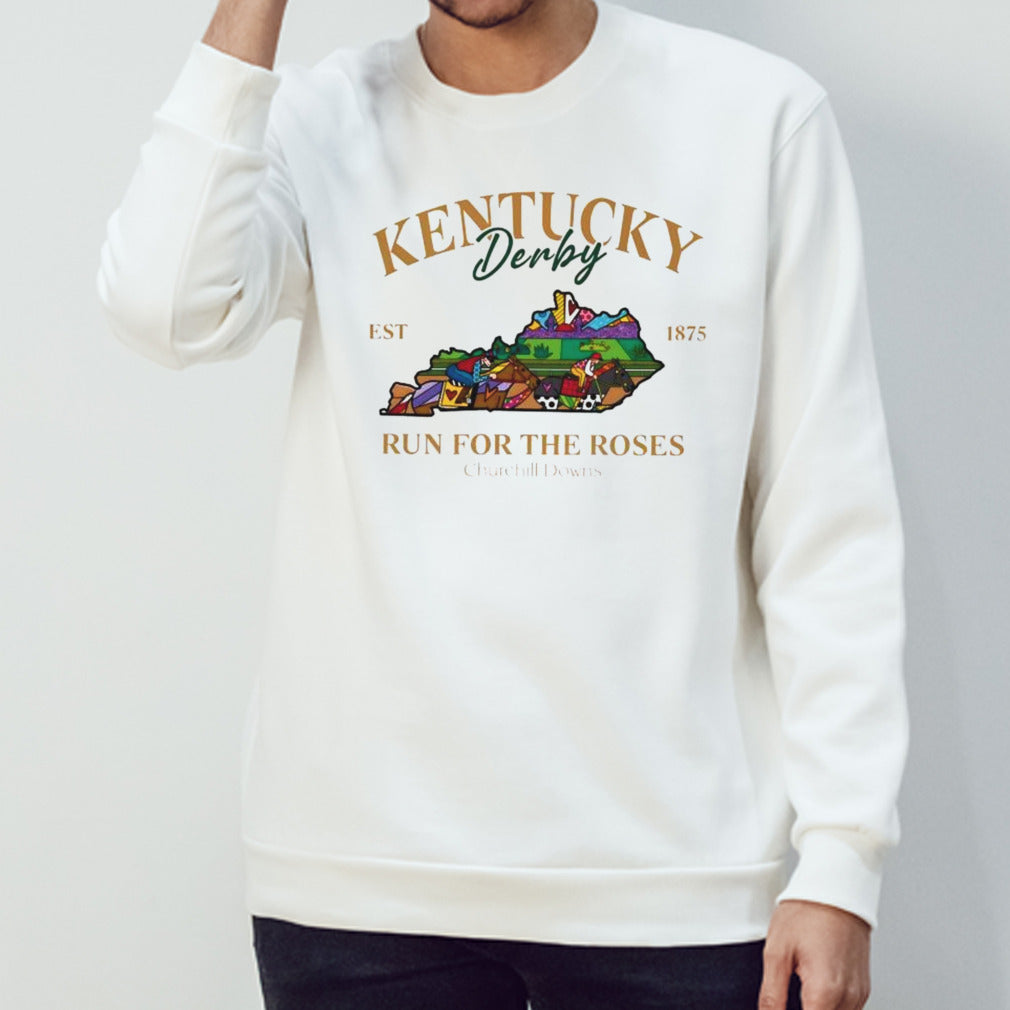 Celebrate 150 Years Of The Derby Kentucky Derby Color Art T-shirts
