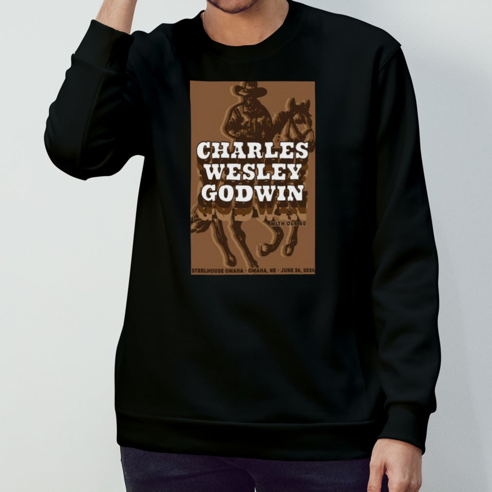 Charles Wesley Godwin June 26 2024 Steelhouse Omaha, Omaha NE Poster Shirt