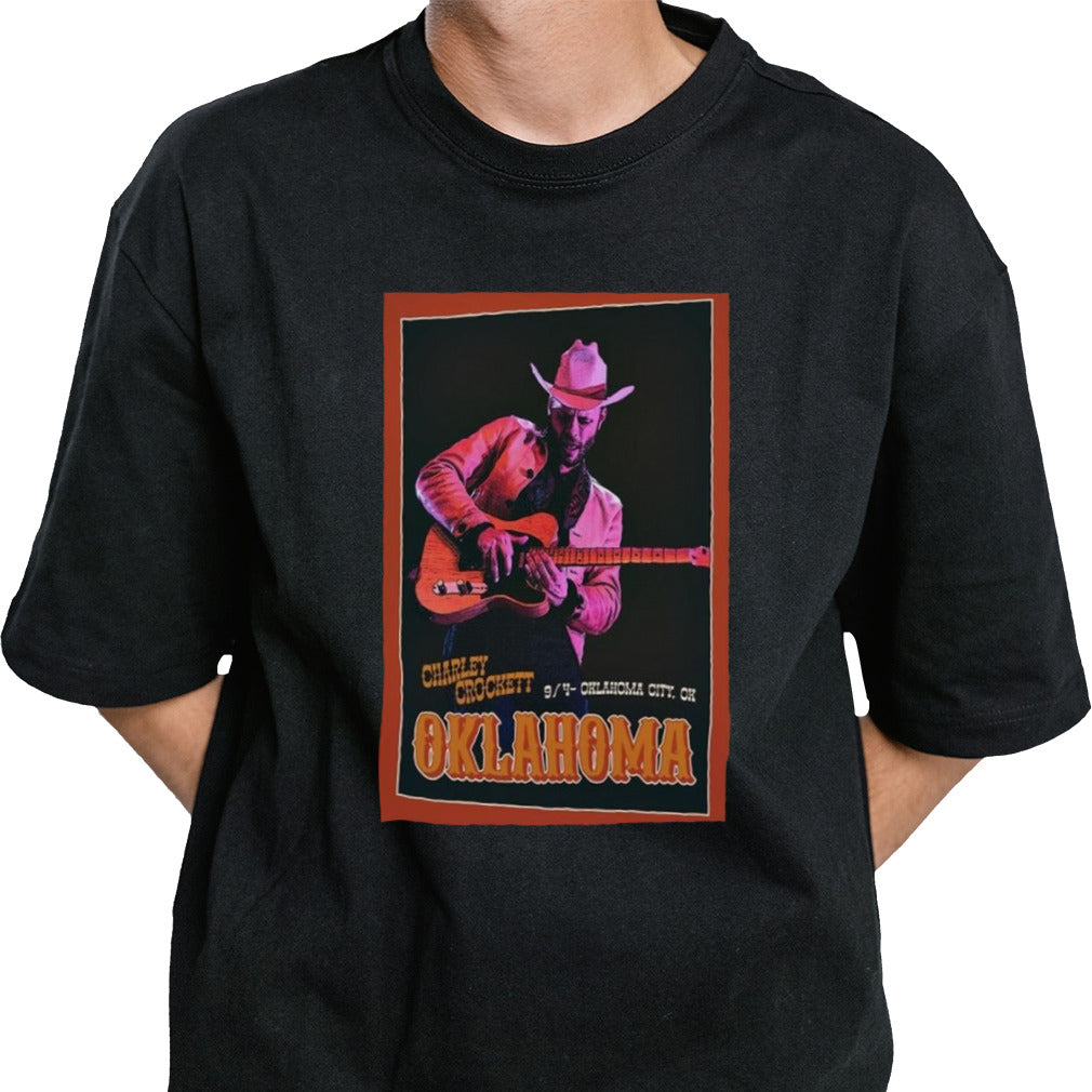 Charley Crockett Sep 4 2024 The Criterion OK Poster Shirt