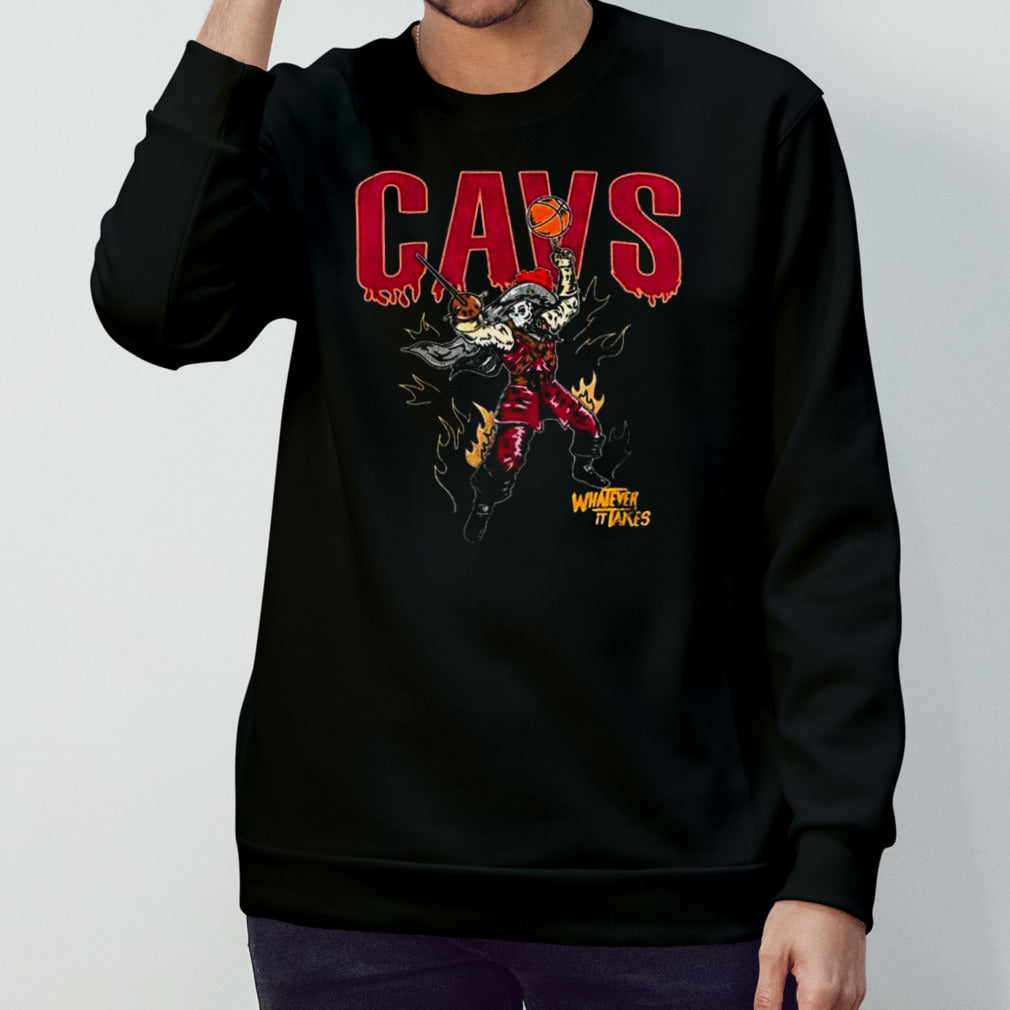 Cleveland Cavaliers Skeleton Basketball Wicked Weaves Shirts