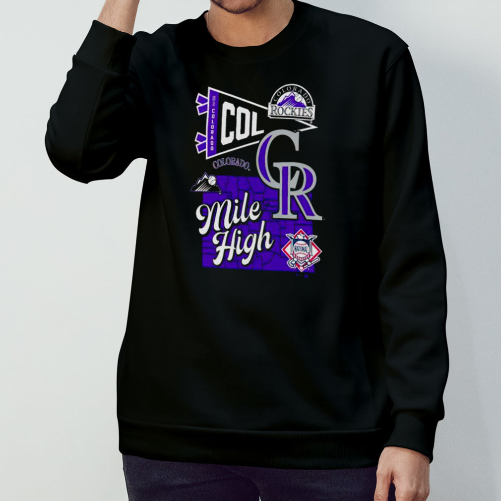 Colorado Rockies mile high T-shirts