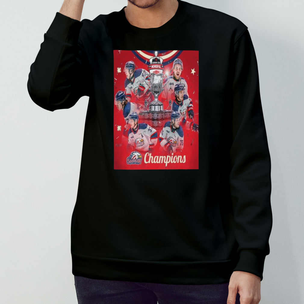 Congrats Saginaw Spirit Have Won Champions The 2024 Coupe Memorial Cup Poster T-shirt