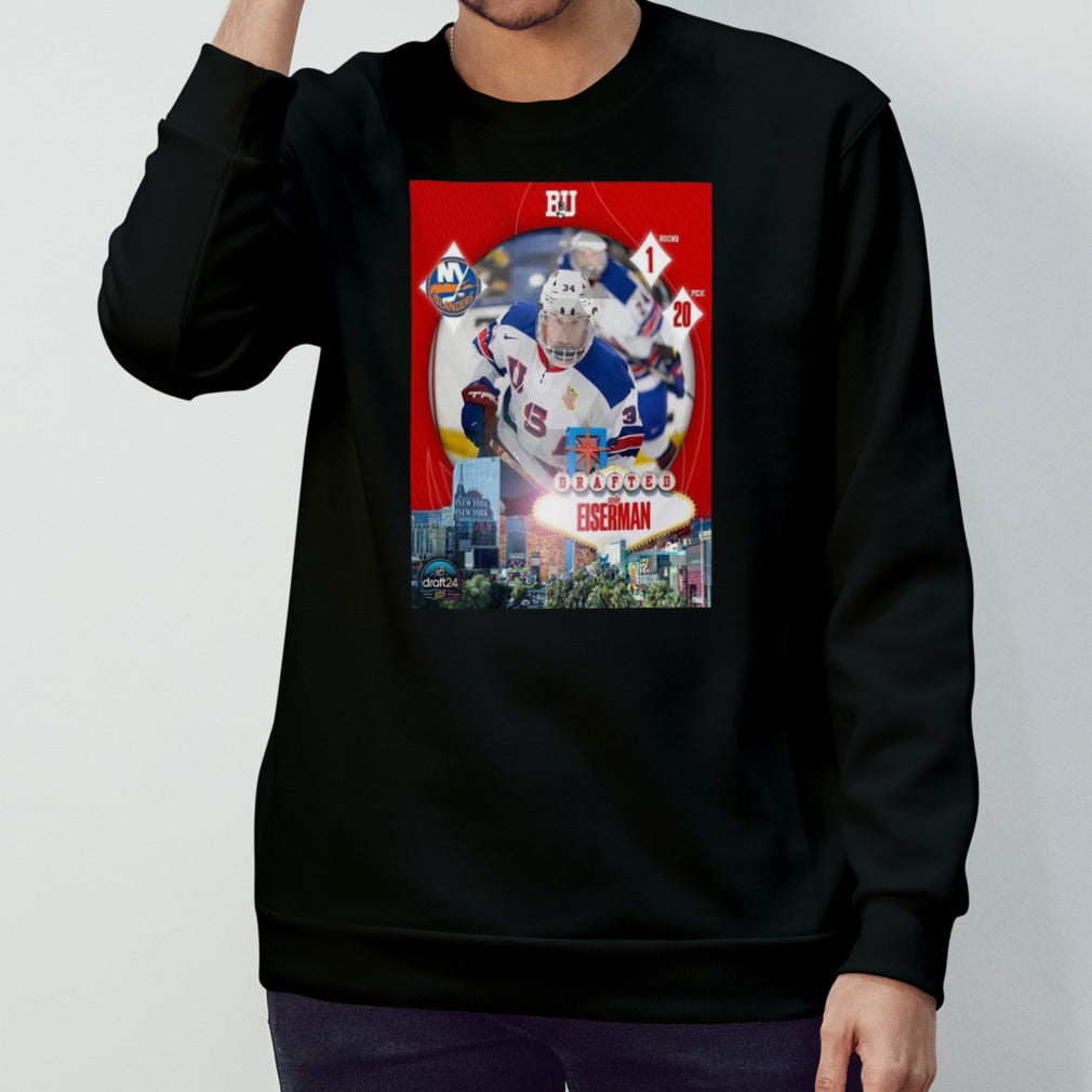 Congrats To Cole Eiserman On Being Selected 20th Overall By New York Islanders Unisex T Shirt
