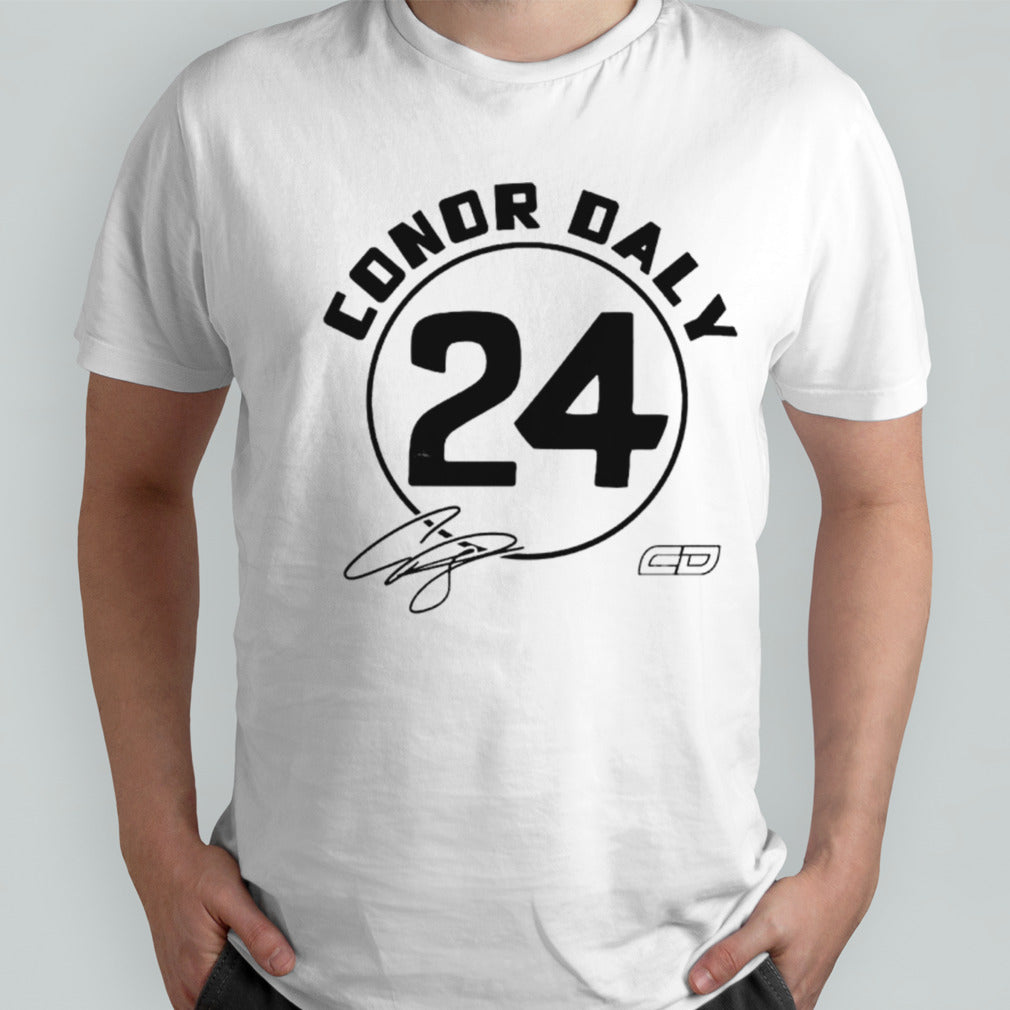 Conor Daly 24 signature shirts