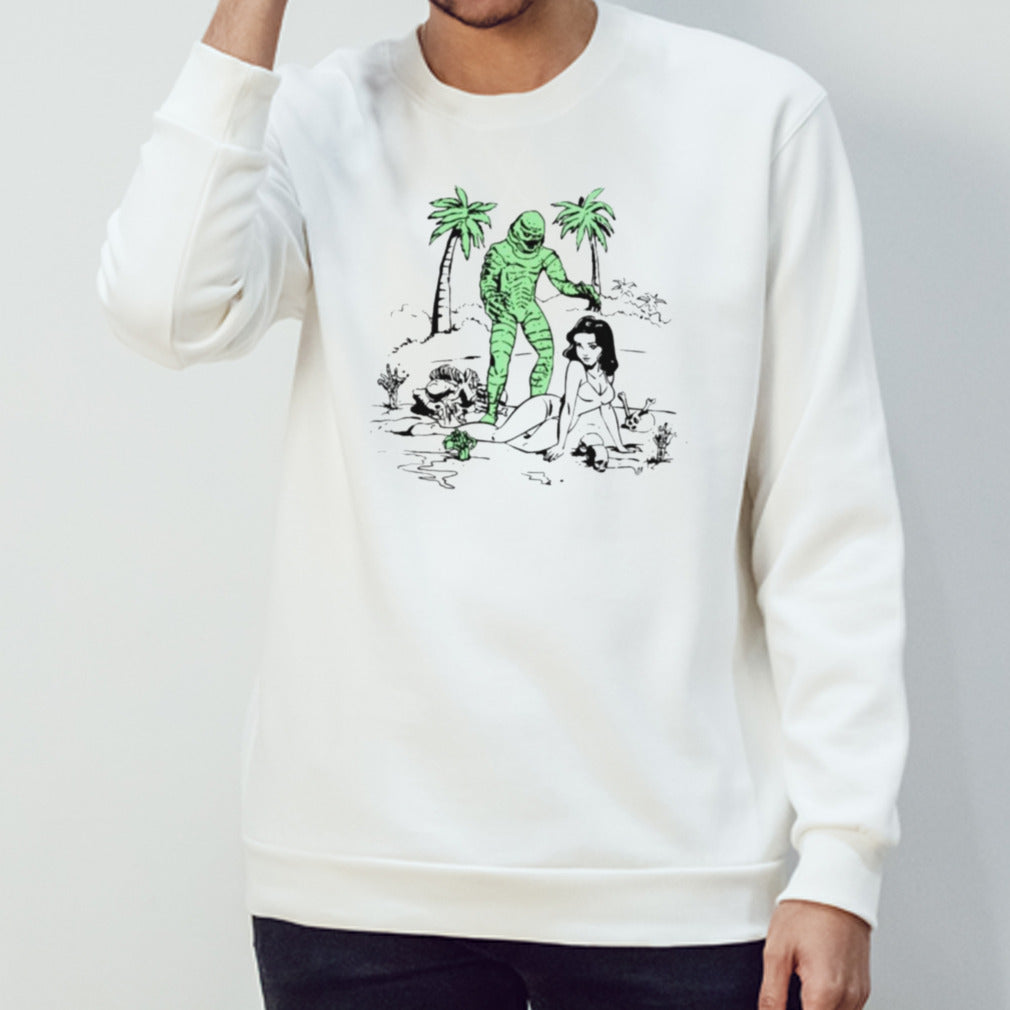 Creature From The Black Lagoon Ink Art High Quality shirt