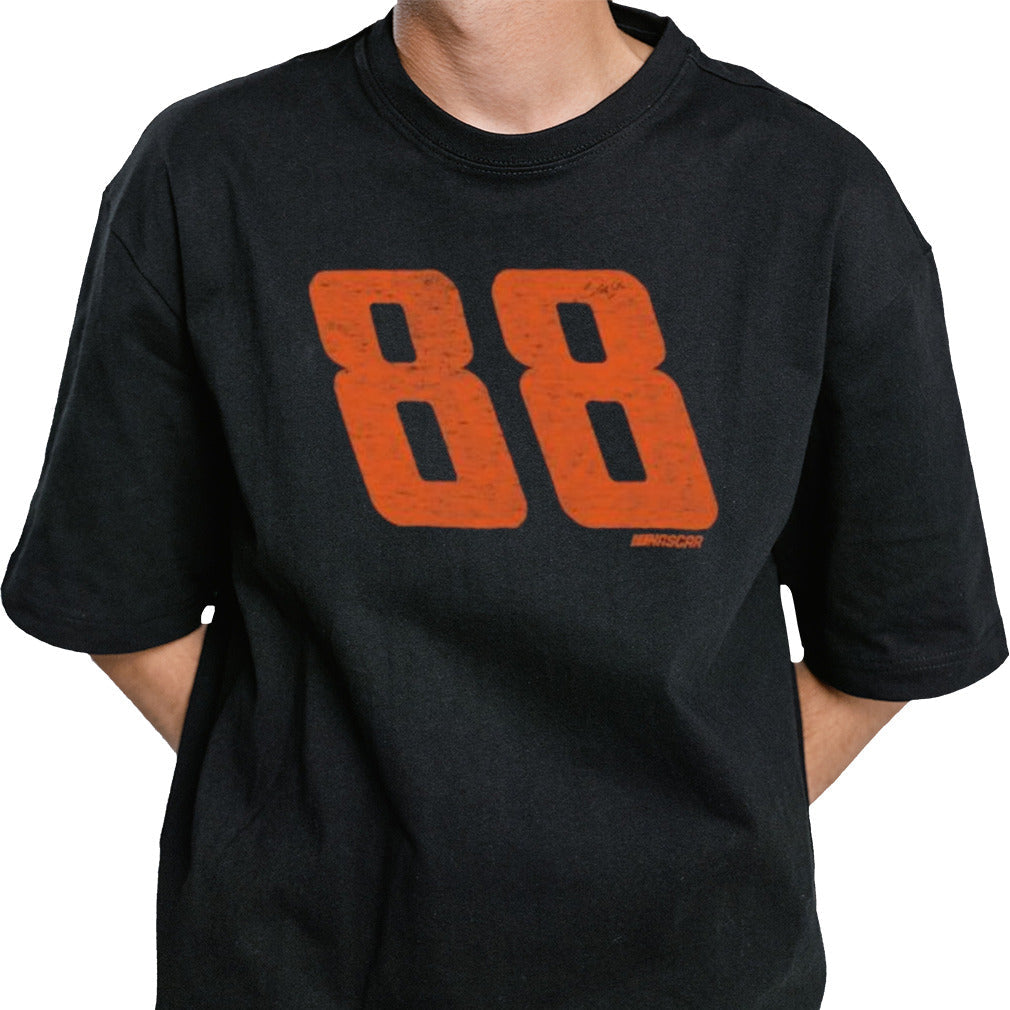 Dale Earnhardt Jr. ’47 Black Driver #88 Franklin T-Shirt