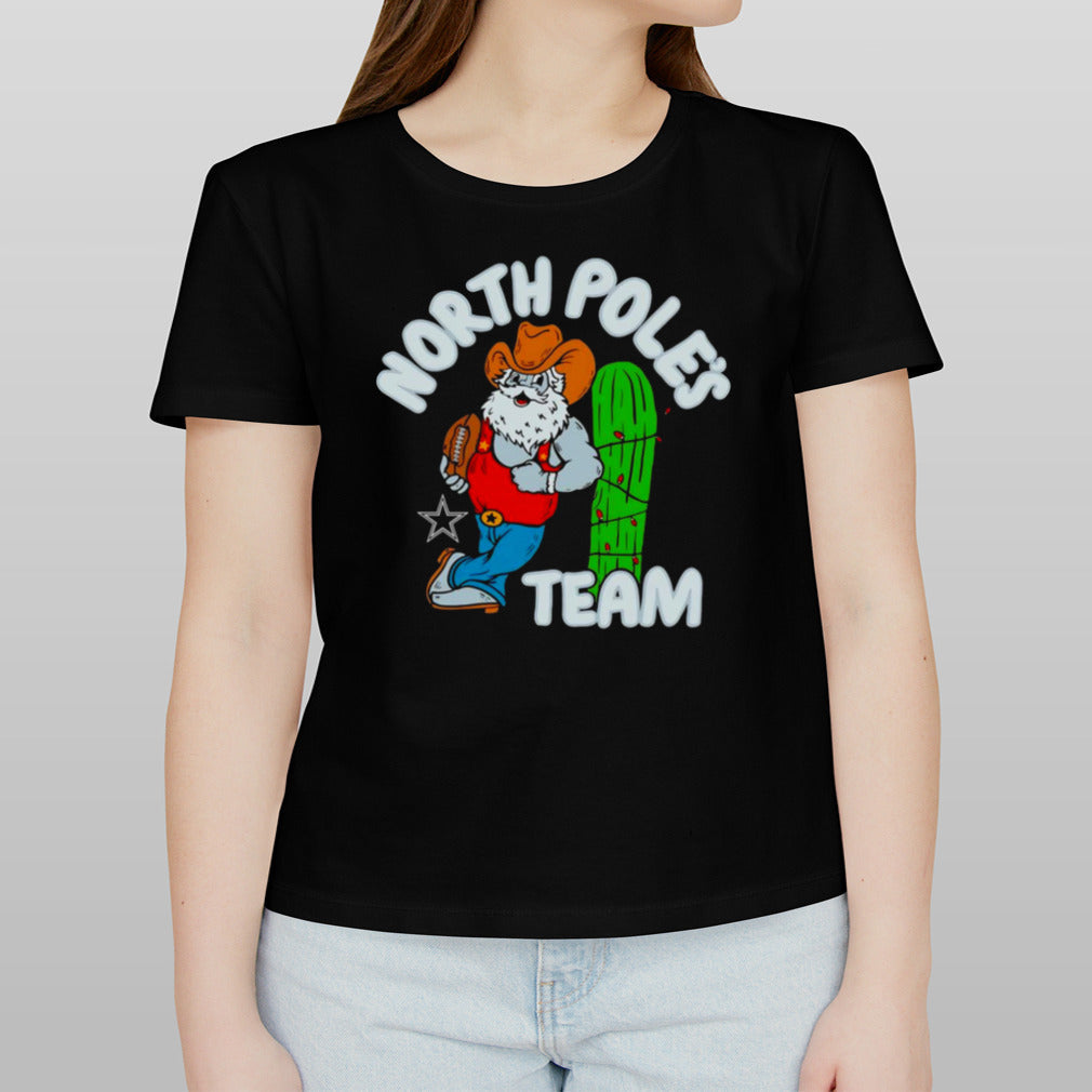 Dallas Cowboys north pole’s team shirt
